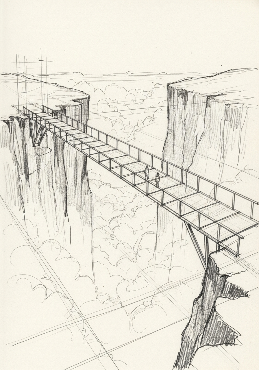 Il ponte di vetro